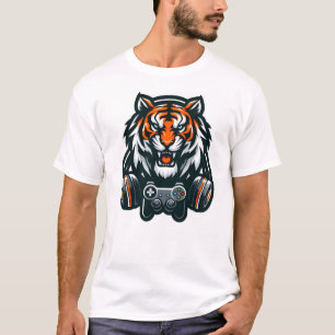 Tiger Gamer T-Shirt for Men