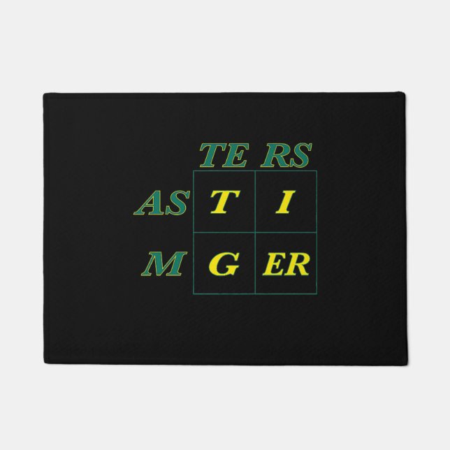 Tiger Goat Woods Masters Doormat (Front)