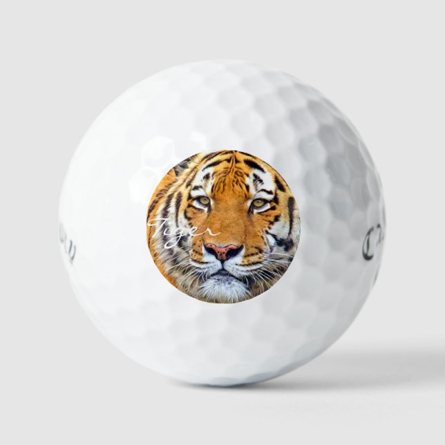 Tiger golf ball (Front)
