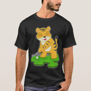 Tiger Golf Golf clubs T-Shirt