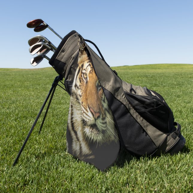 tiger golf towel (Green)