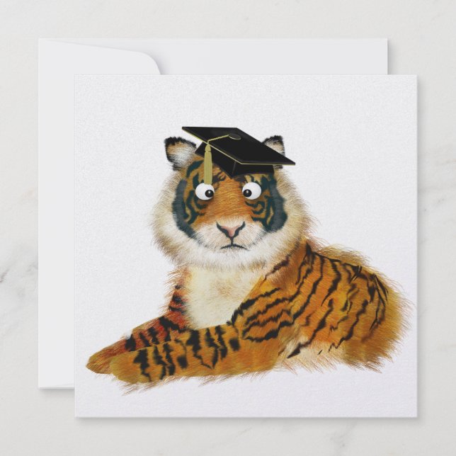 Tiger Graduation - SRF Invitation (Front)