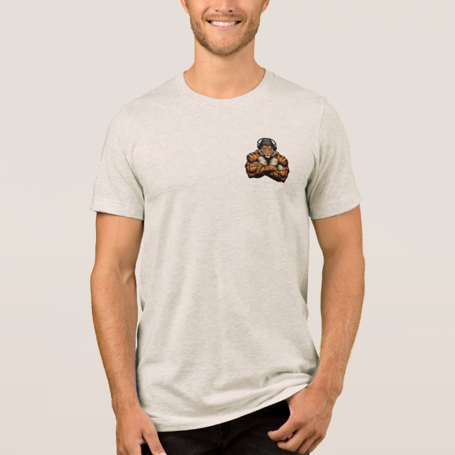 Tiger Gym Tri-Blend Shirt (Front)