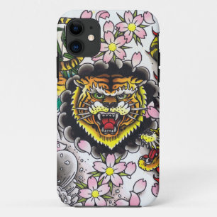 Tiger Head iPhone 11 Case