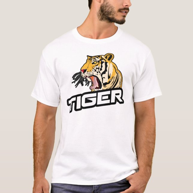 Tiger Head Logo T-Shirt (Front)