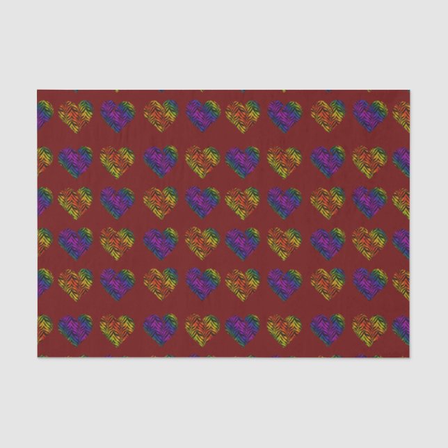 Tiger Heart 1 Tissue Paper (Front)