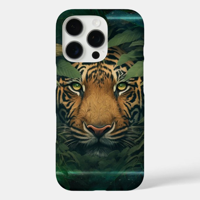Tiger hiding in Foliage               Case-Mate iPhone Case (Back)