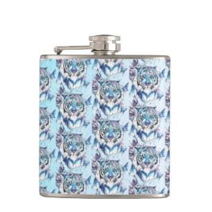 Tiger Hip Flask