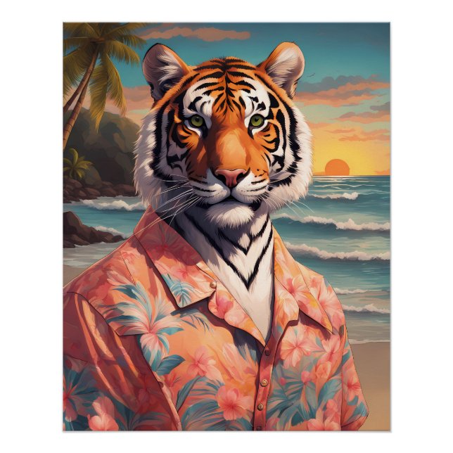 Tiger Holiday Poster (Front)