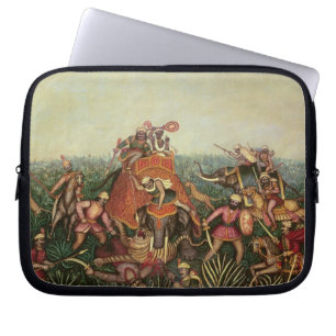 Tiger Hunt, 1892 (oil on canvas) Laptop Sleeve