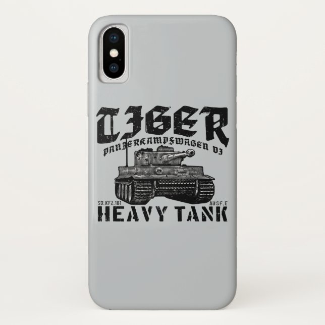 Tiger I Case-Mate iPhone Case (Back)