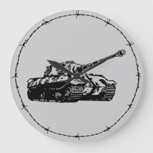 Tiger II Acrylic Wall Clock