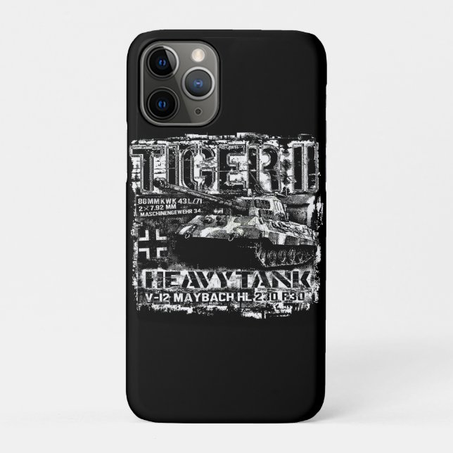 Tiger II Case-Mate iPhone Case (Back)