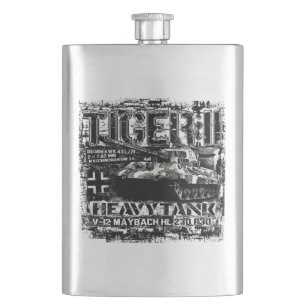 Tiger II Hip Flask