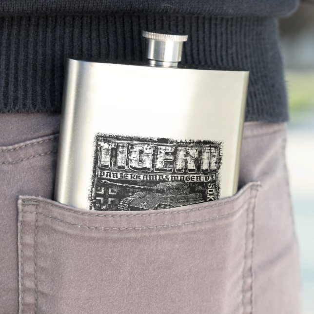 Tiger II Hip Flask (In Situ)