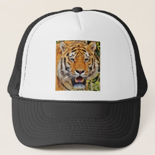 Tiger image ! trucker hat