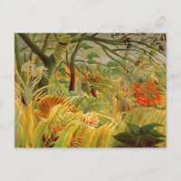 Tiger in a Tropical Storm  1891