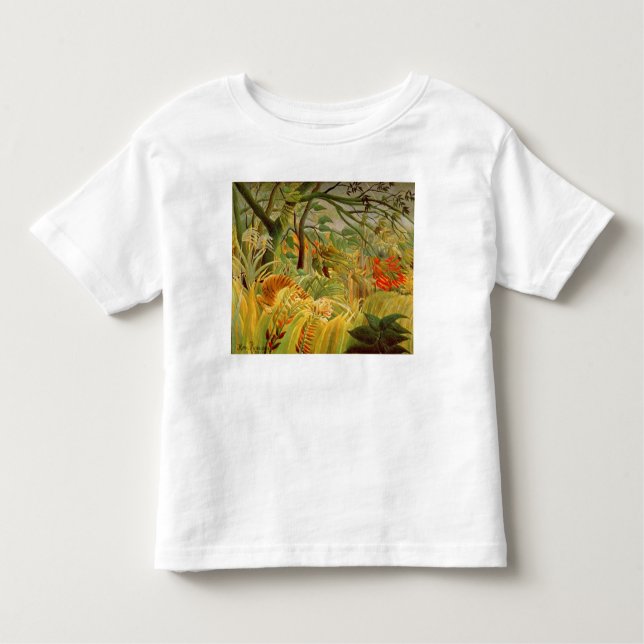 Tiger in a Tropical Storm  1891 Toddler T-Shirt (Front)