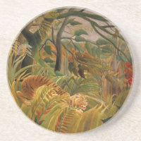 Tiger in a Tropical Storm by Henri Rousseau