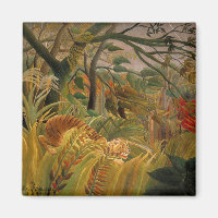 Tiger in a Tropical Storm by Henri Rousseau