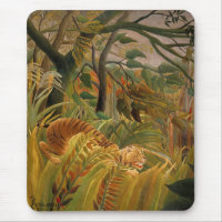 Tiger in a Tropical Storm by Henri Rousseau