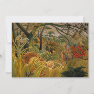 Tiger in a Tropical Storm Henri Rousseau