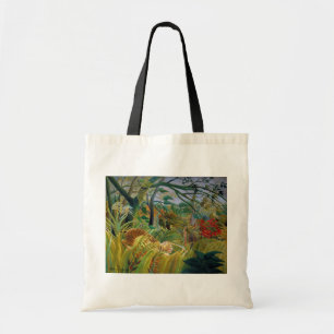 Tiger in a Tropical Storm, Rousseau Tote Bag
