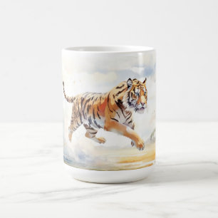 Tiger in Action 2 Coffee Mug