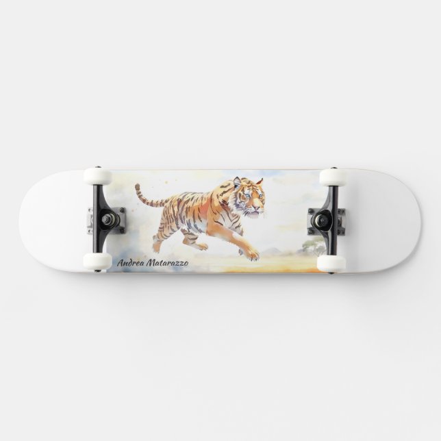 Tiger in Action 3  Skateboard (Horz)