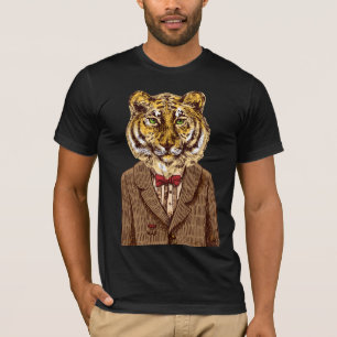 Tiger In Evening Wear T-Shirt