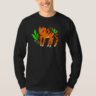 Tiger in flowers T-Shirt