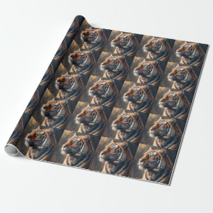 Tiger In Nature 30 inches x 6 feet Wrapping Paper, Wrapping Paper