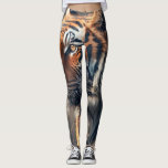 Tiger In Nature All-Over-Print Leggings<br><div class="desc">A digital painting of a tiger in a natural environment.
All-Over-Print Leggings</div>
