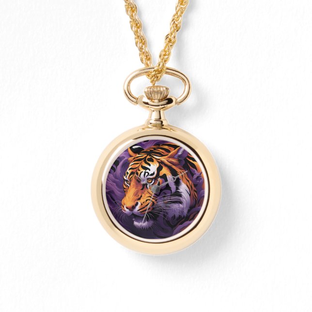 Tiger in purple watch (Front)