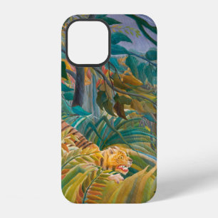 Tiger in Storm Tropical Forest Exotic Jungle iPhone 12 Case