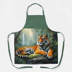 Tiger in the Jungle Apron