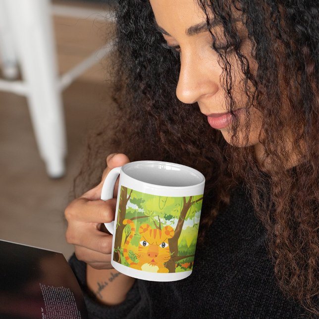Tiger In The Jungle Mug (Creator Uploaded)