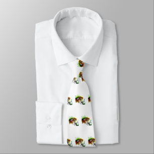 Tiger In The Wild Tie