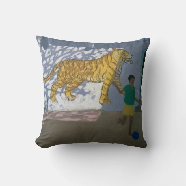Tiger India Cushion (Front)
