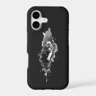Tiger Ink Wash Dark Art Phone Case