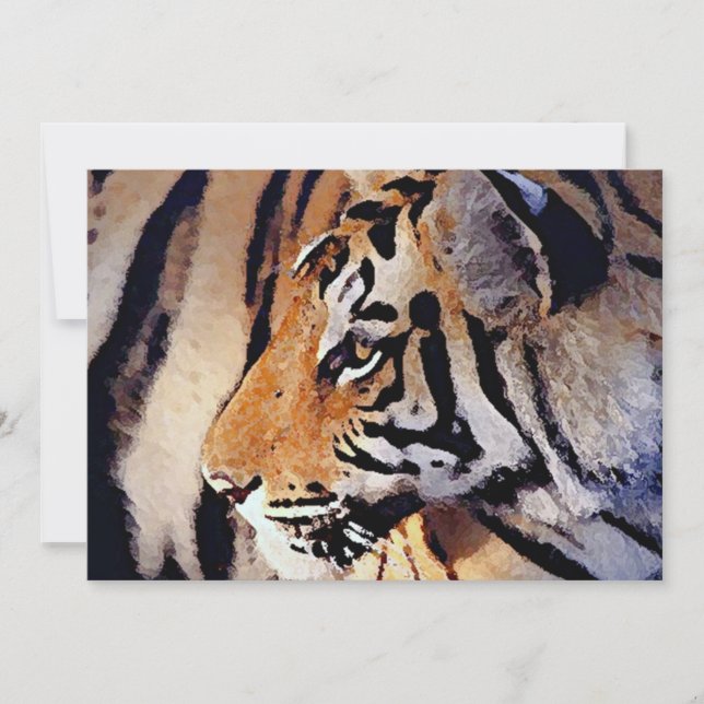 Tiger Invitation (Front)