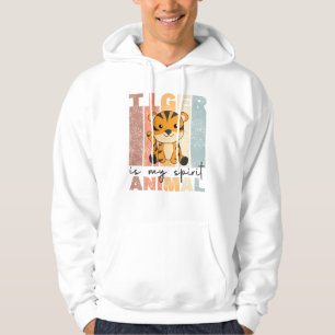 Tiger Is My Spirit Animal - Sweet Tiger Vintage Hoodie