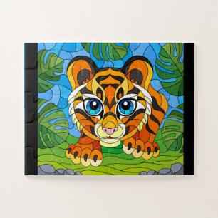 Tiger jigsaw puzzle