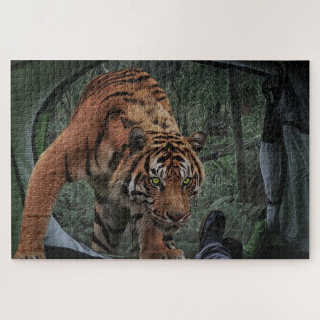 Tiger Jigsaw Puzzle (Horizontal)
