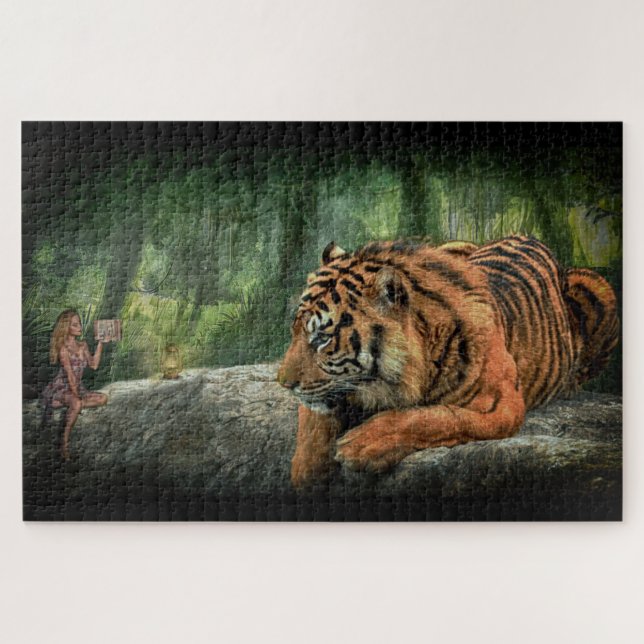 Tiger Jigsaw Puzzle (Horizontal)