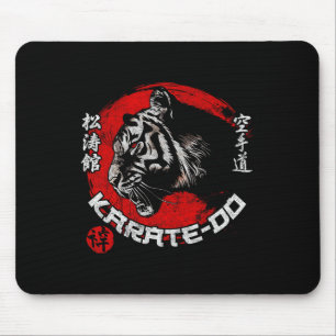 Tiger Karate Symbol Shotokan Dojo Training Kanji J Mouse Pad