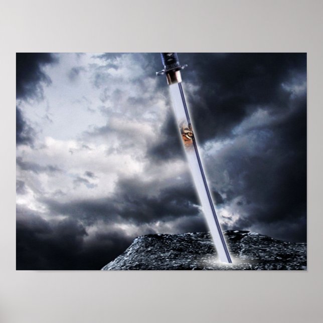 Tiger Katana Poster (Front)