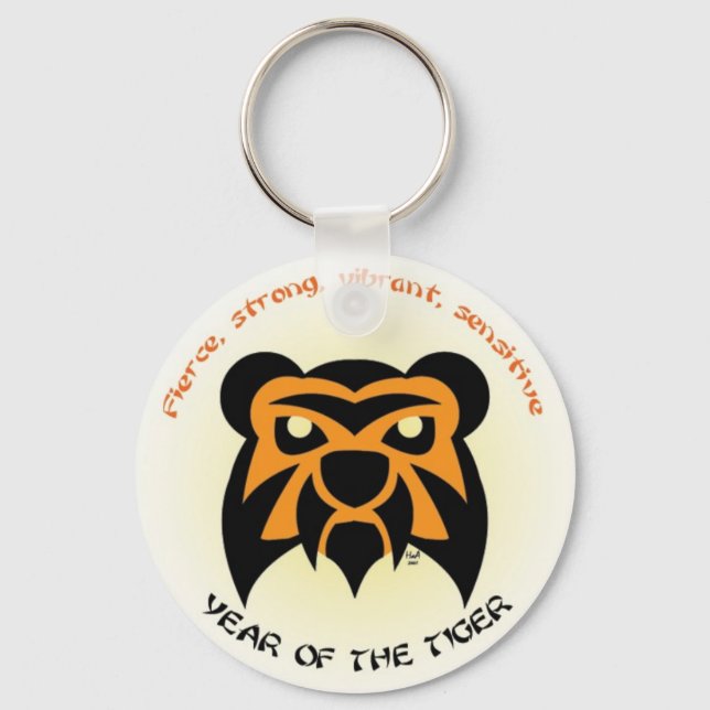 Tiger Key Ring (Front)