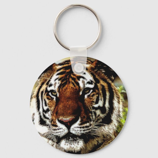 Tiger Key Ring (Front)