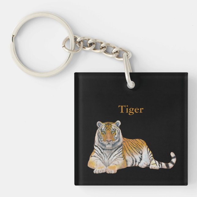 Tiger Keychain (Front)